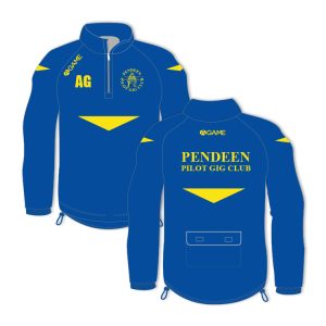Pendeen PGC Mens 1/4 Zip Rowing Jacket