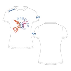 Birdies NC Ladies White Training T-Shirt