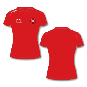 Fountain NC Ladies Fit Red T-Shirt