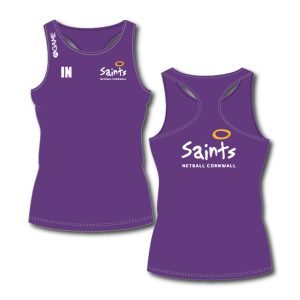 Saints NC Purple Ladies Vest