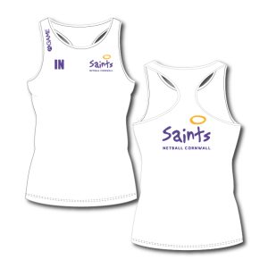 Saints NC White Ladies Vest